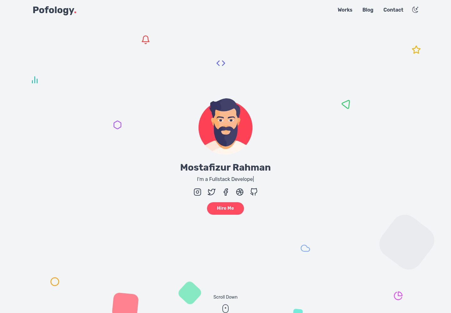 getprofile 网站模板截图