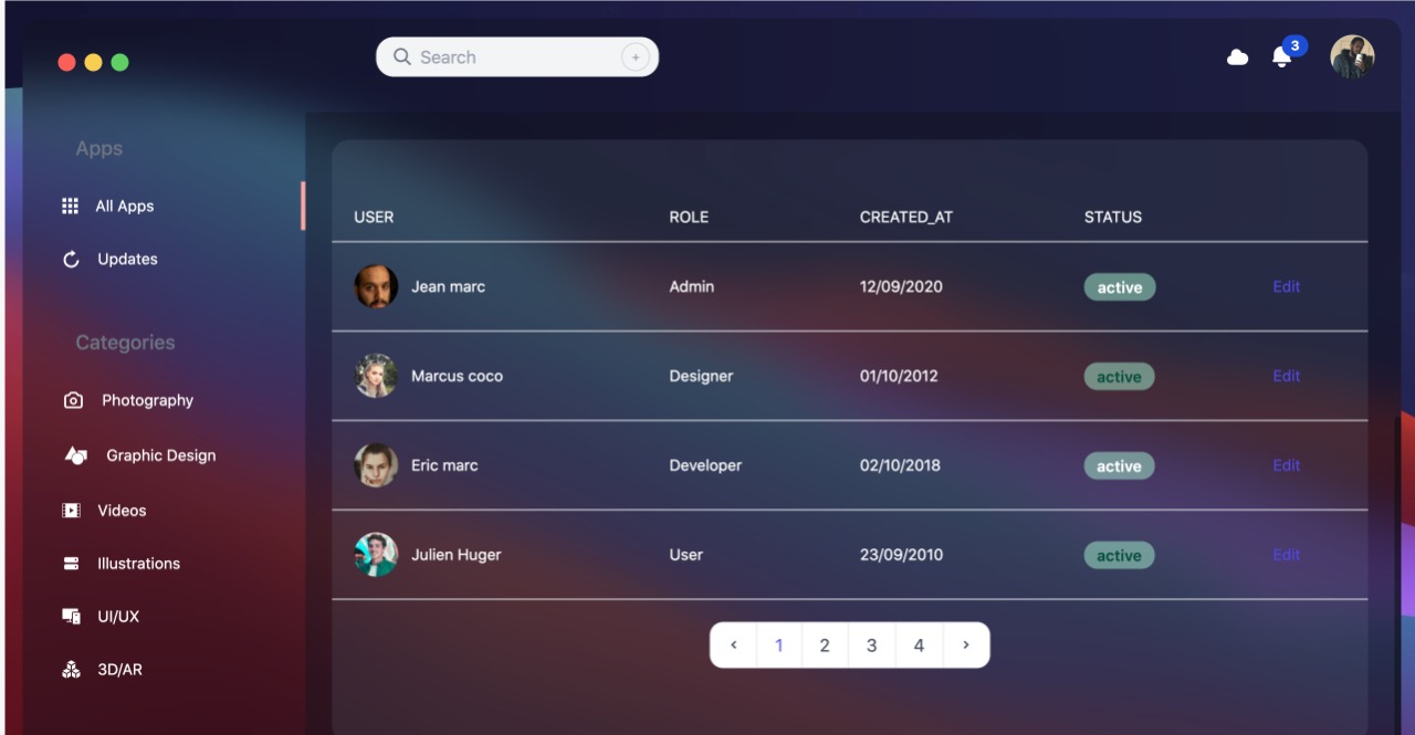 dashboard-v1-nextjs 网站模板截图