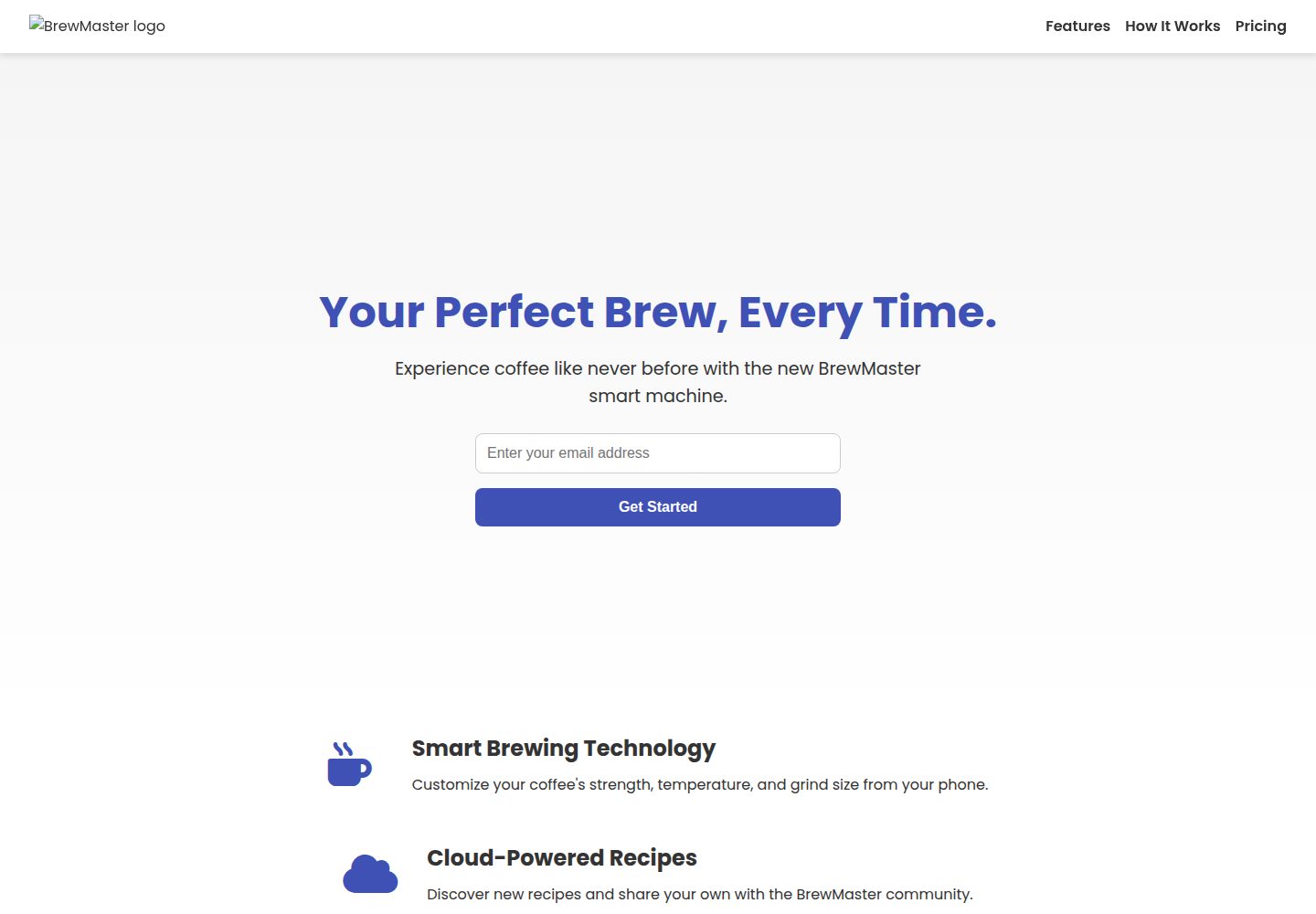 product-landing-page 网站模板截图