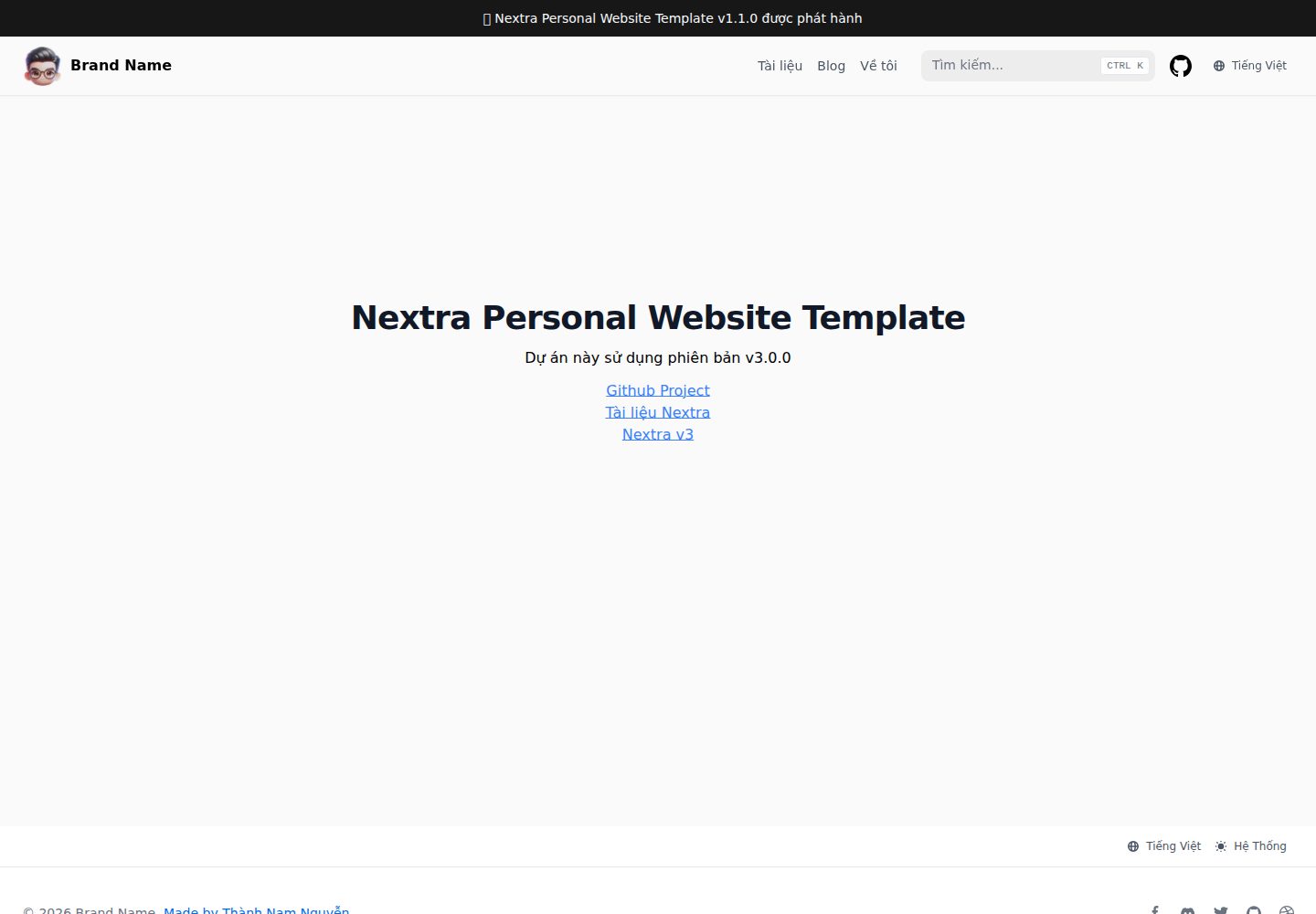 nextra-personal-website-template 网站模板截图