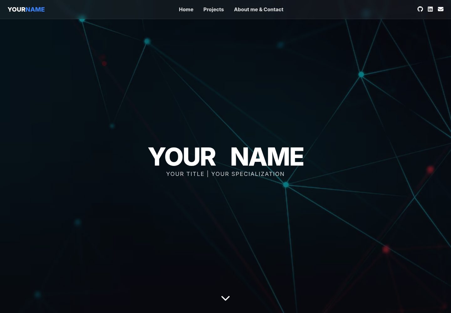 portfolio_Template 网站模板截图