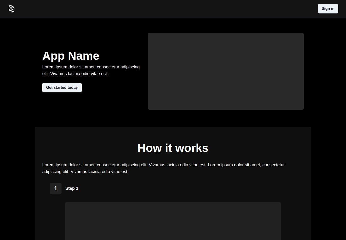 nextjs-saas-starter 网站模板截图
