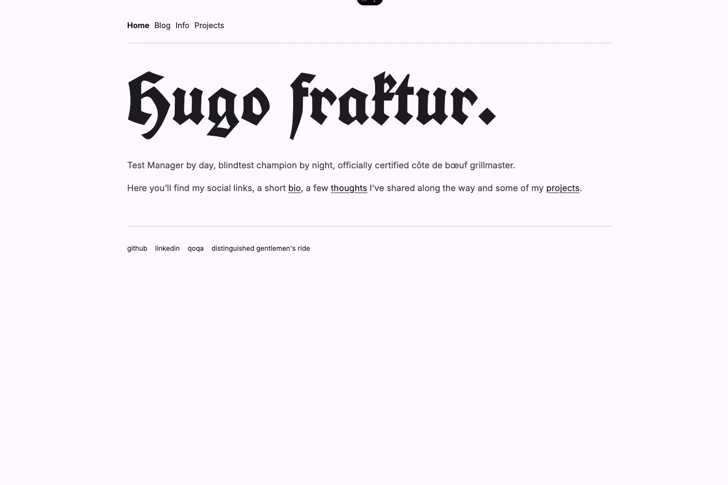 hugo-fraktur-theme 网站模板截图