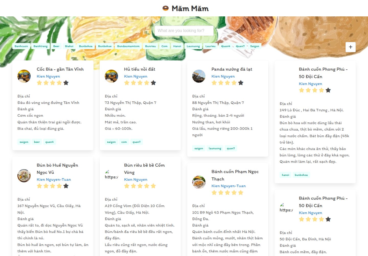 hugo-cuisine-book 网站模板截图