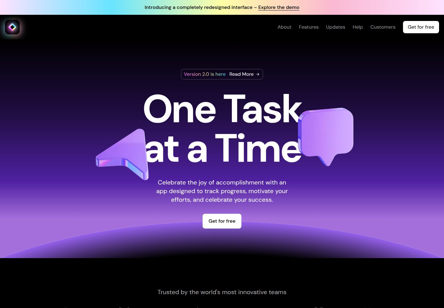 saas-dark-landing-page-template 网站模板截图