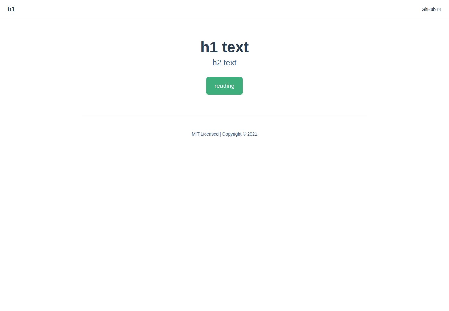vitepress-docs-site-template 网站模板截图
