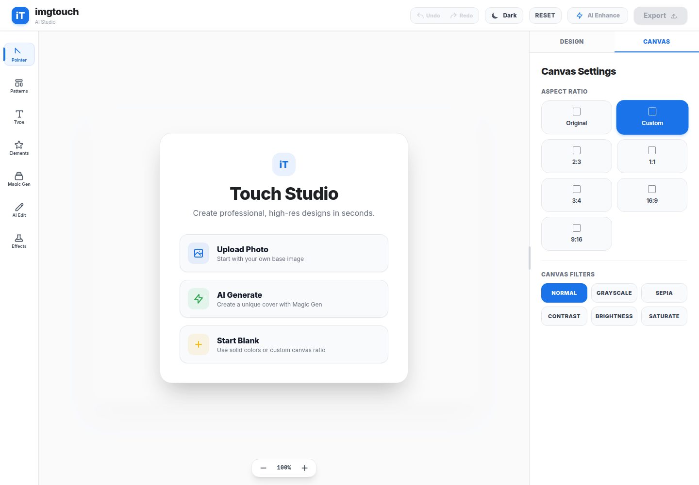 imgtouch · Desktop homepage