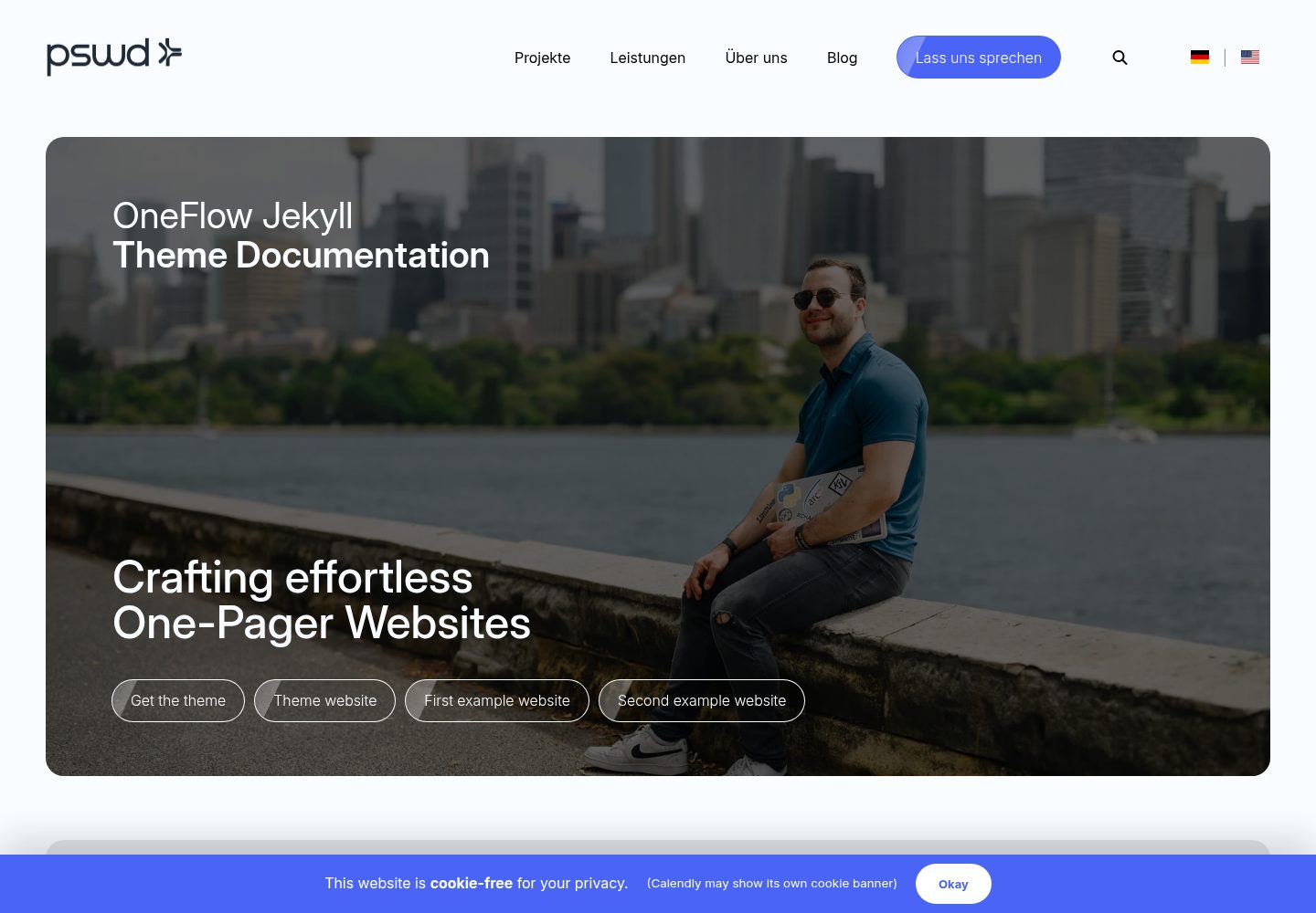 oneflow-jekyll-theme 网站模板截图