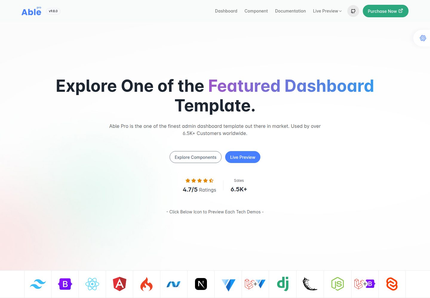 able-pro-free-angular-admin-template 网站模板截图