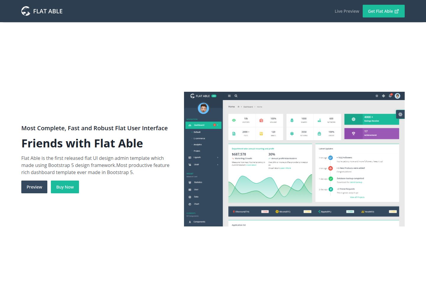 flat-able-free-bootstrap-admin-template 网站模板截图