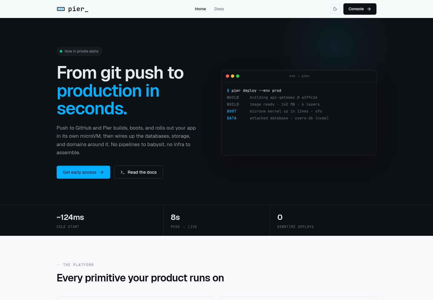 pier-template-site_nextjs · Desktop homepage