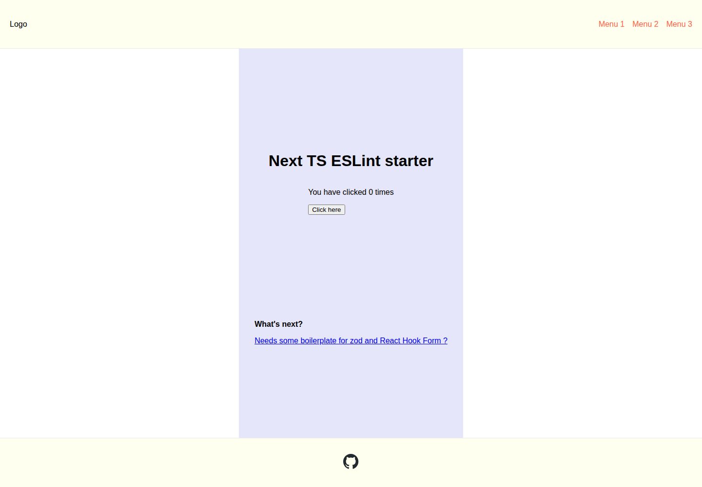 next-ts-eslint-starter · 桌面端首页