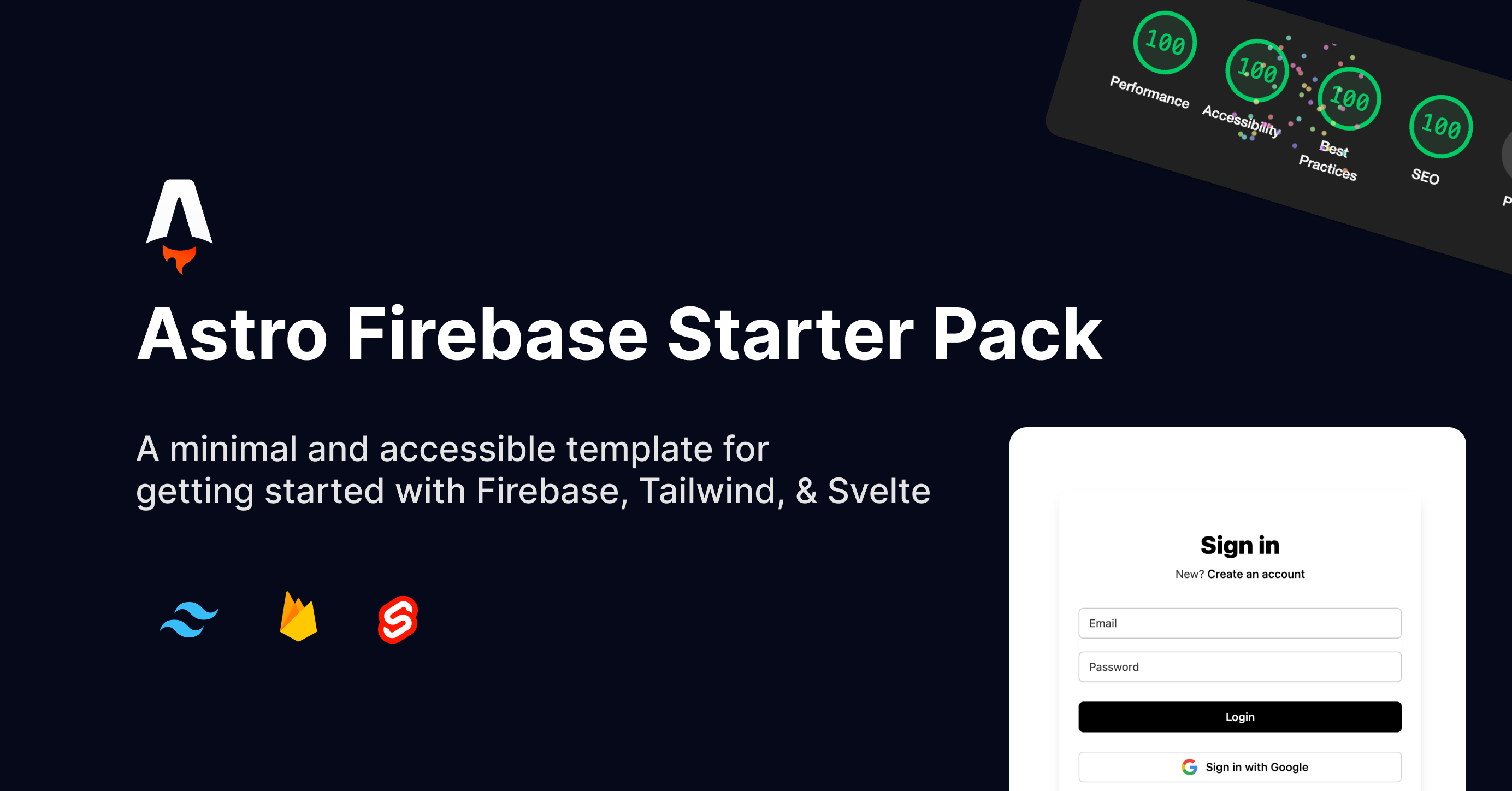 astro-firebase-svelte-tailwind-starter 网站模板截图