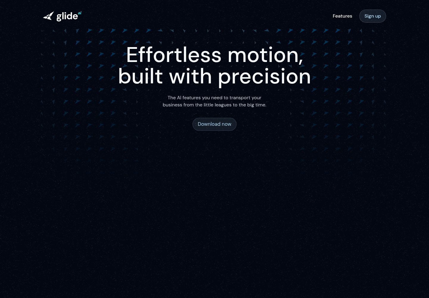 nuxt-starter-prismic-glideai 网站模板截图