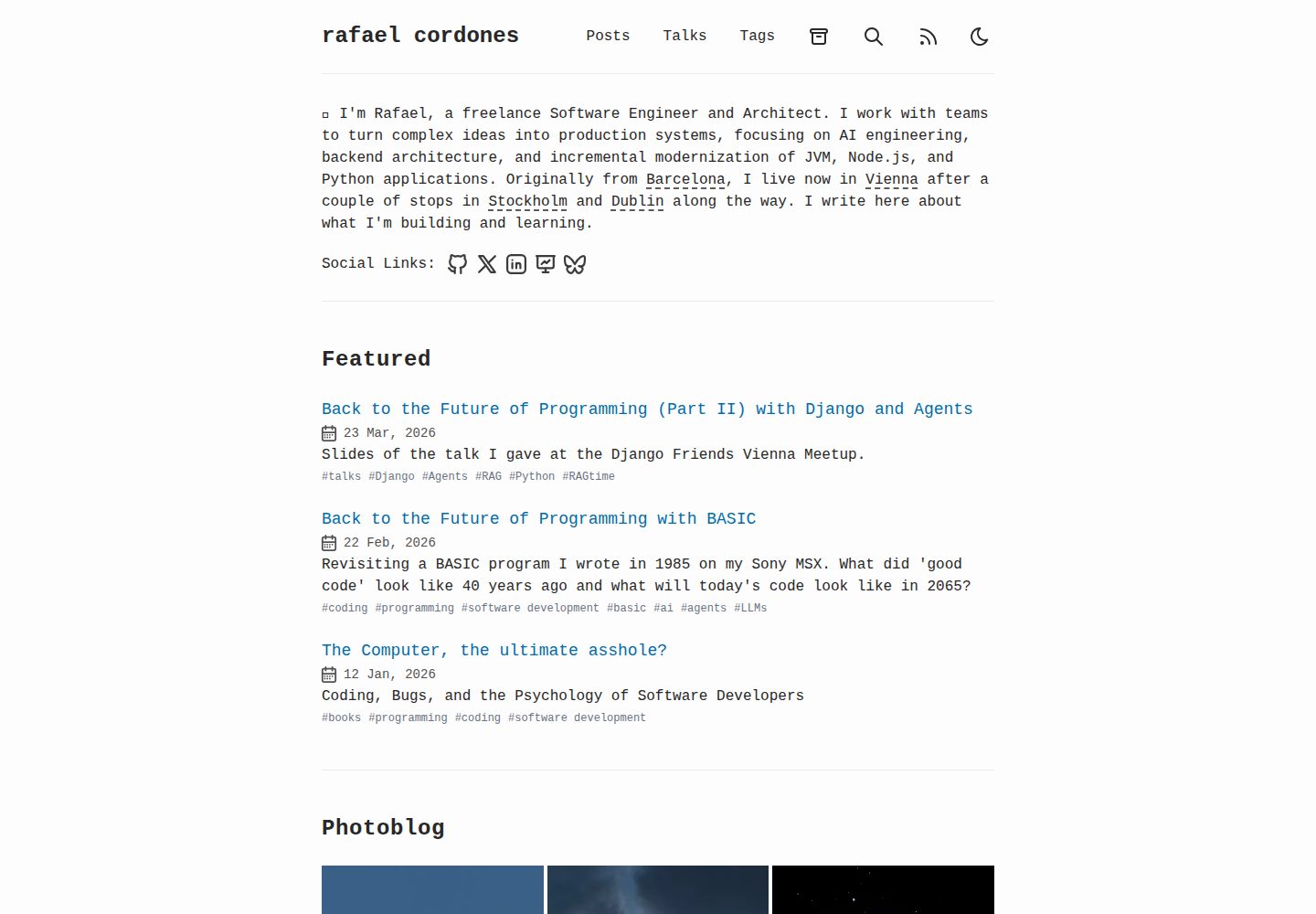 rafael-cordones-me · Desktop homepage