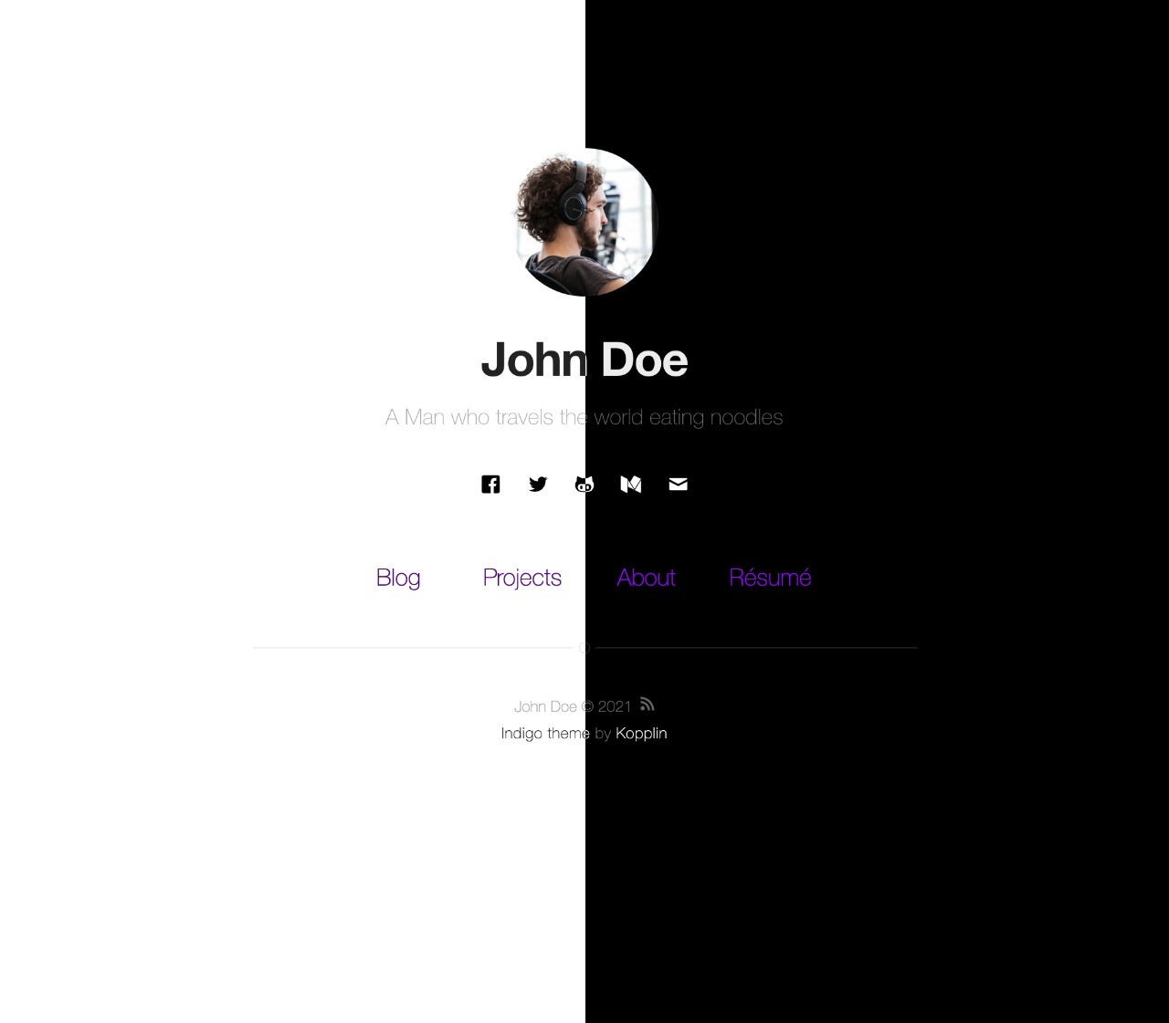 personal-website · 作者提供的预览