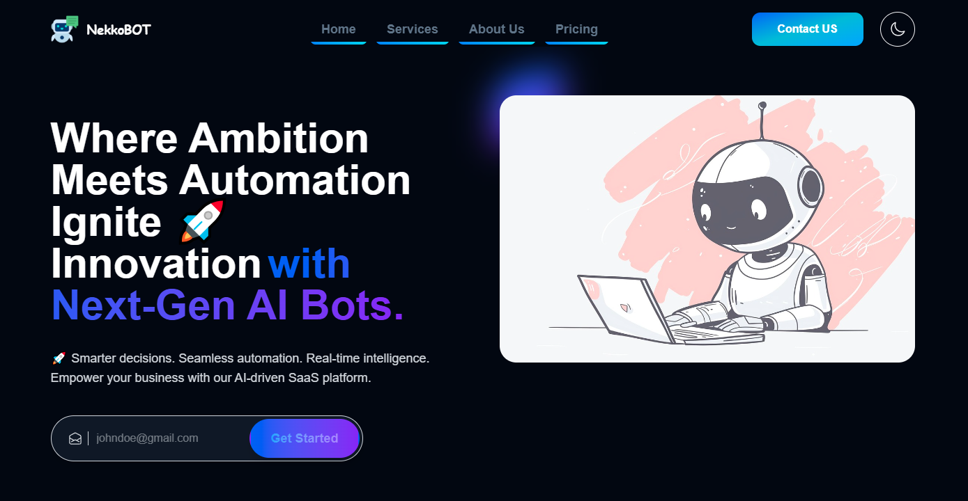 SaaS-Landing-Page 网站模板截图