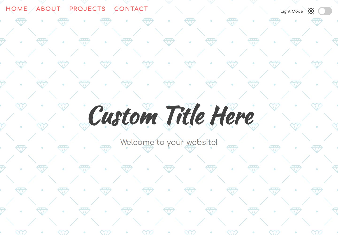 Light-Dark-Toggle-Template · 桌面端首页