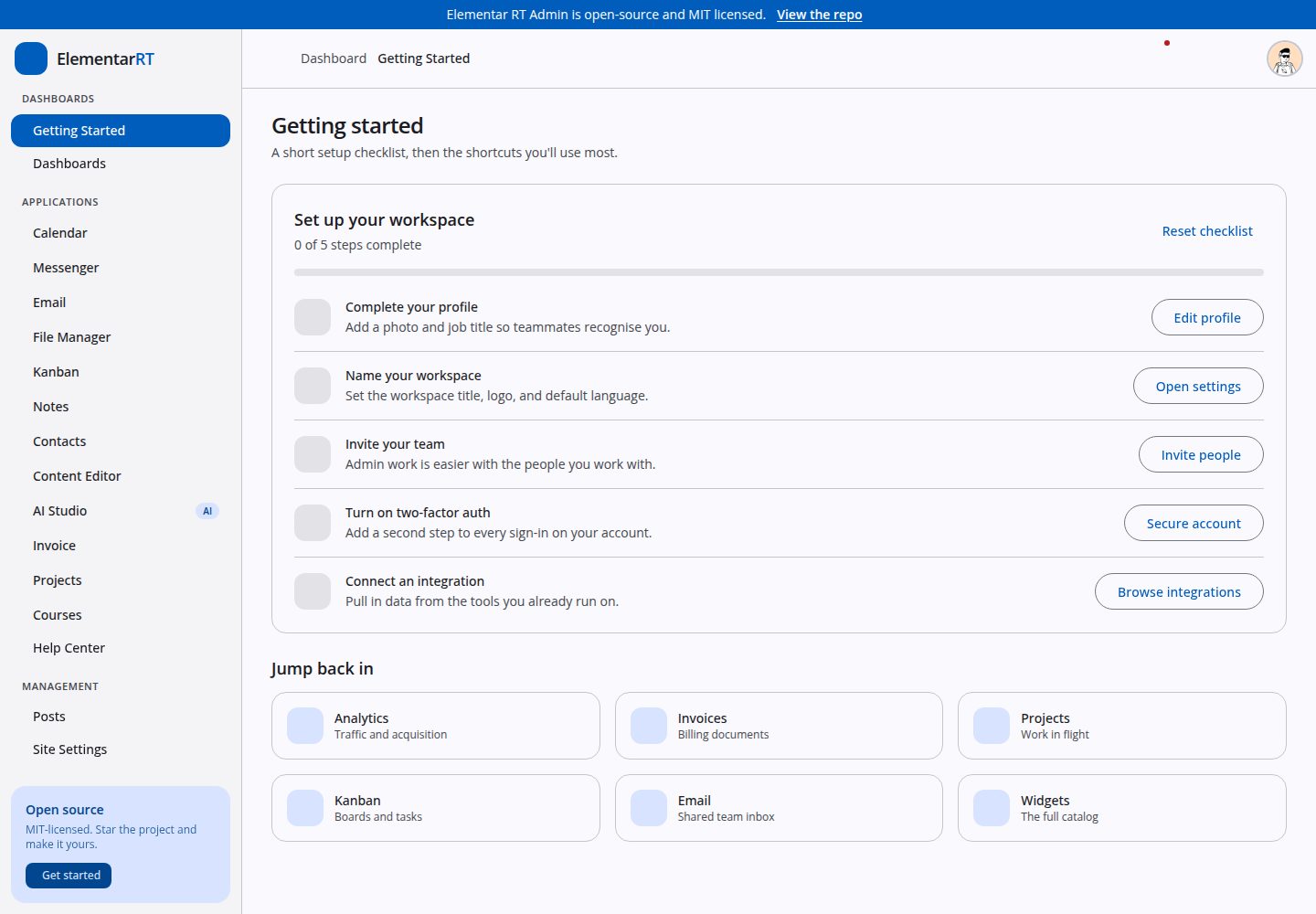 elementar-admin 网站模板截图
