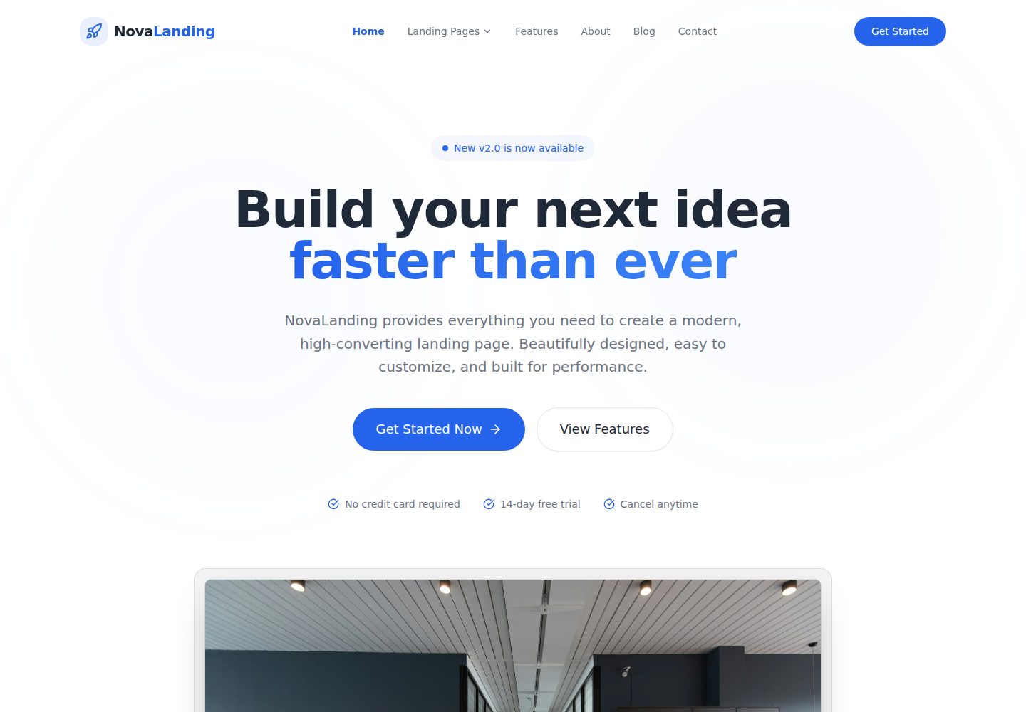 Nova-Landing 网站模板截图