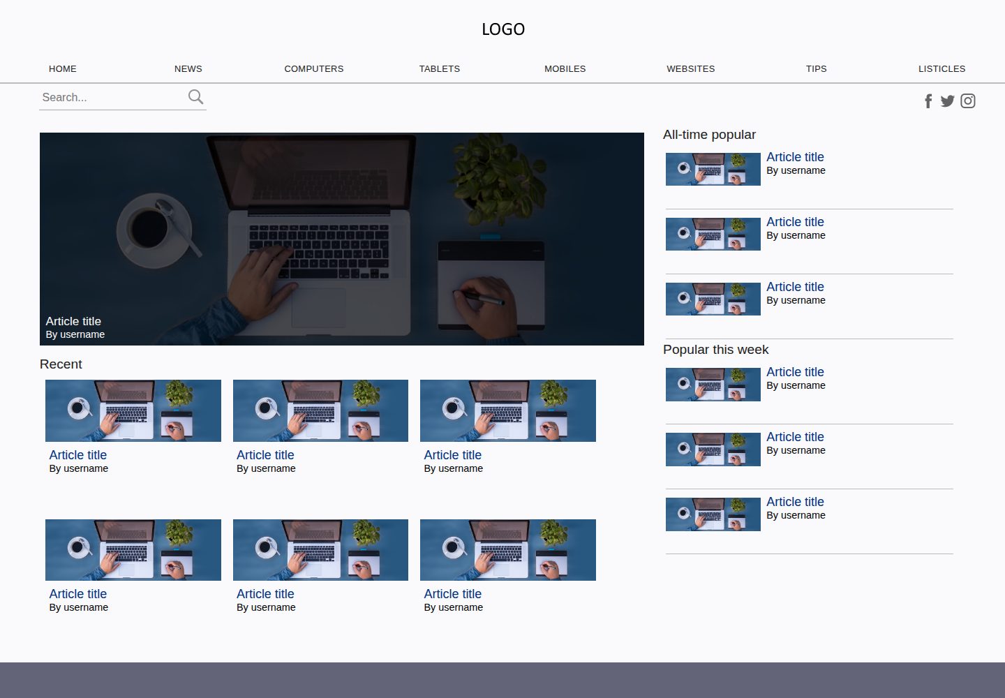 Online-Magazine-Website-Template 网站模板截图