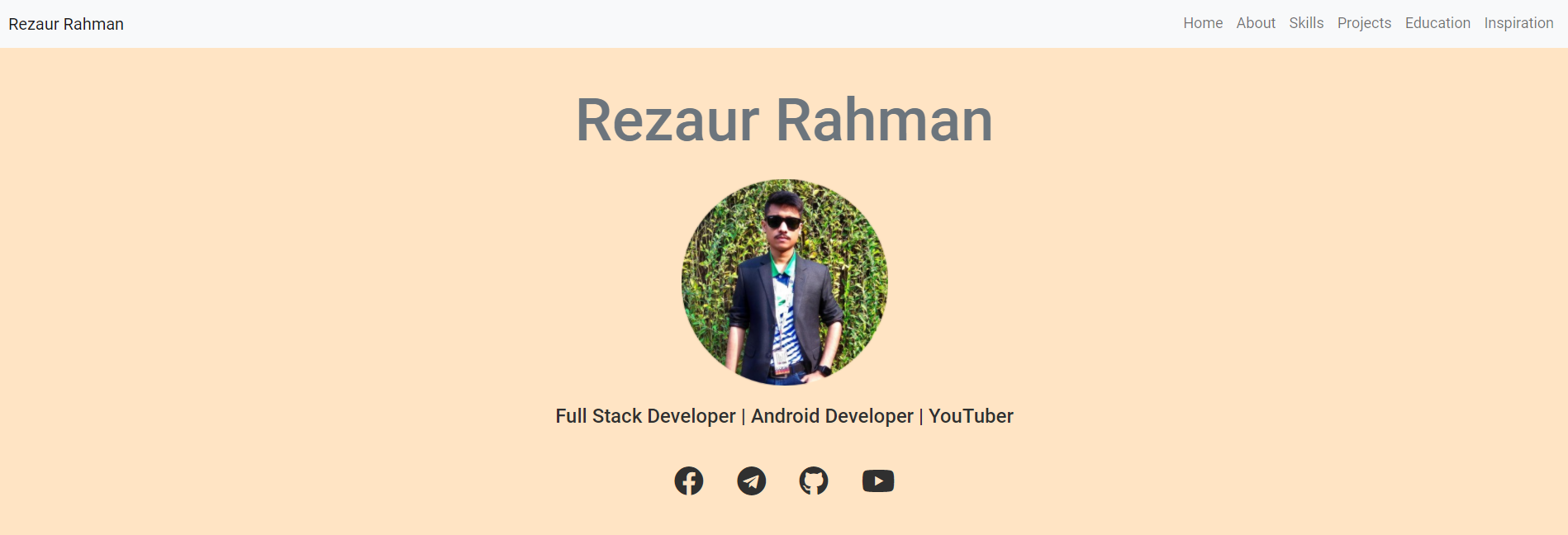 Portfolio-Template-v1.0 · Author preview