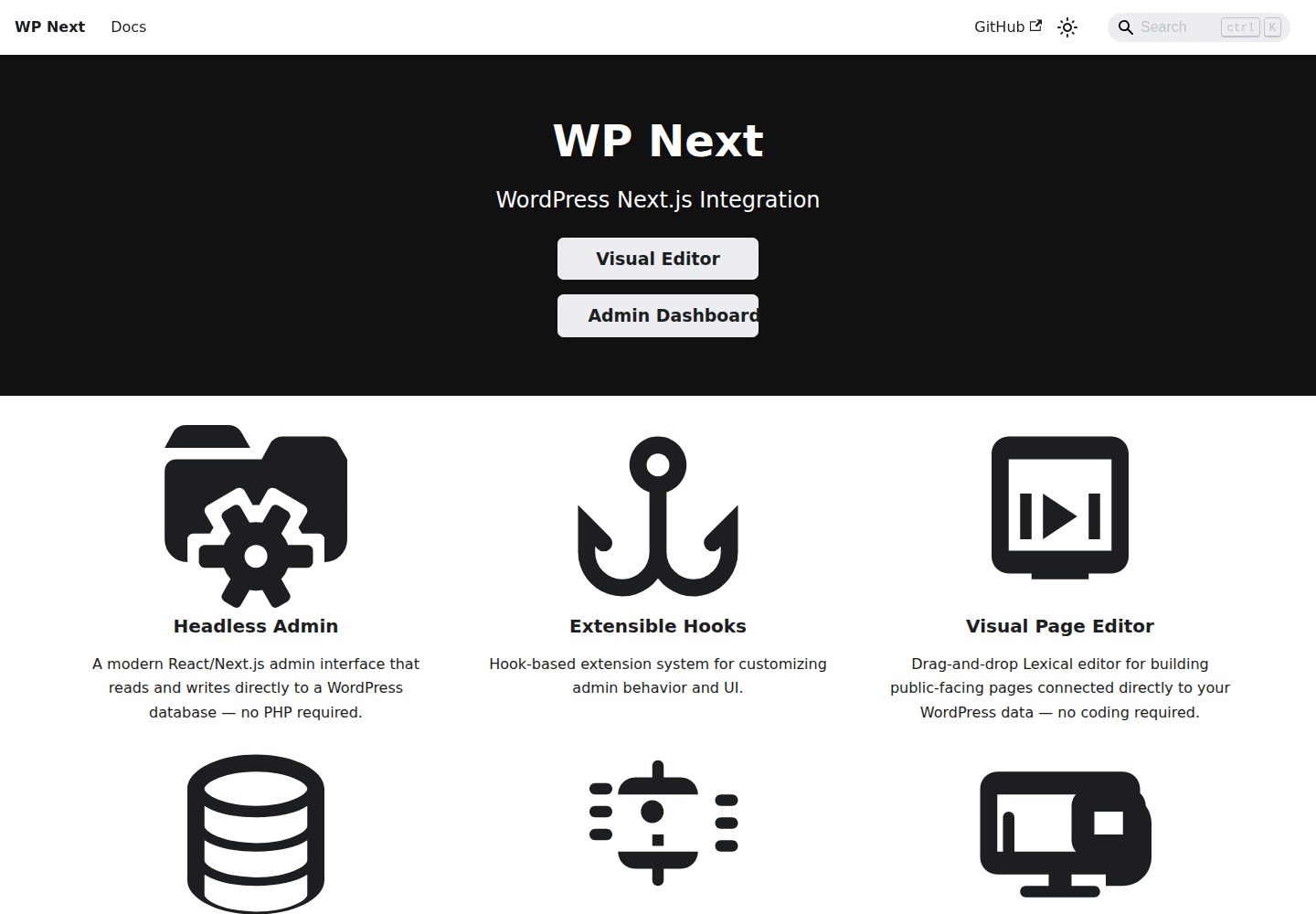 wp-next 网站模板截图