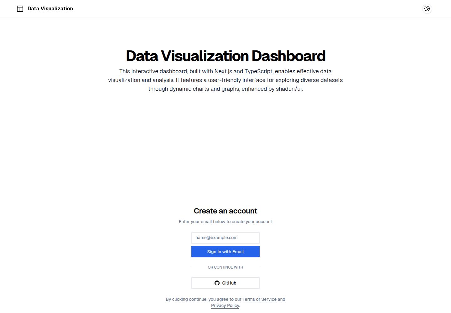 nextjs-shadcn-dashboard-template 网站模板截图