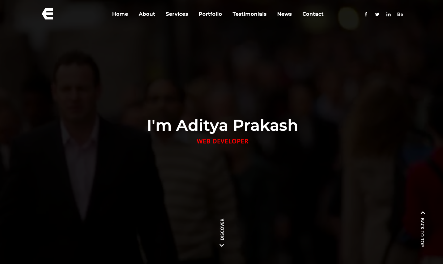 personal_website_template 网站模板截图