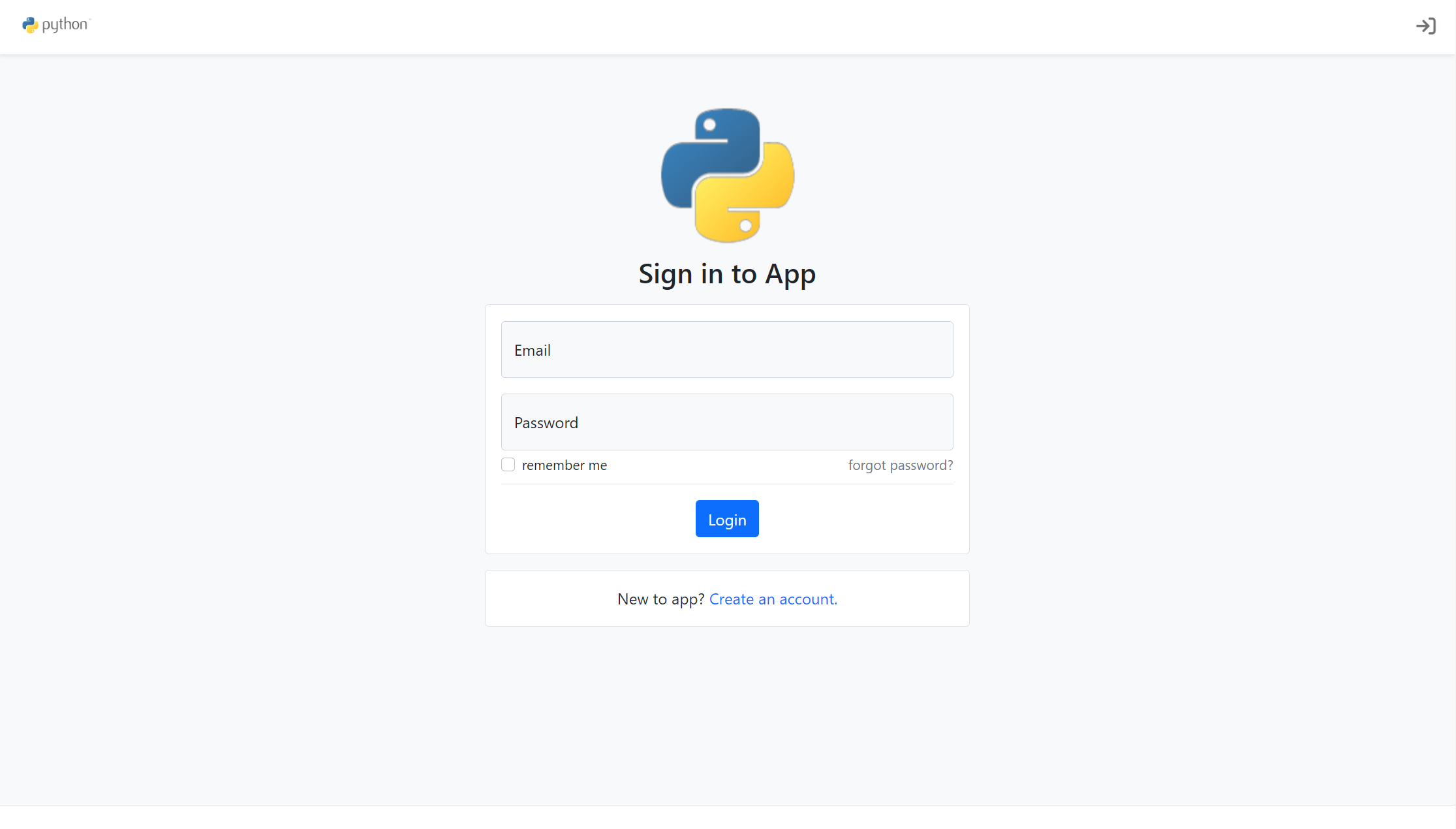 flask-account-starter