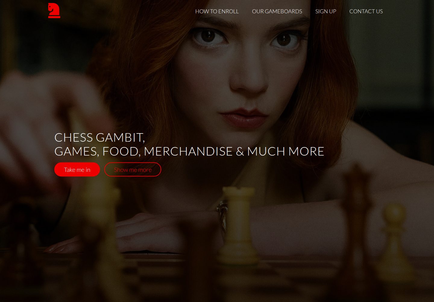 landingpage · Desktop homepage