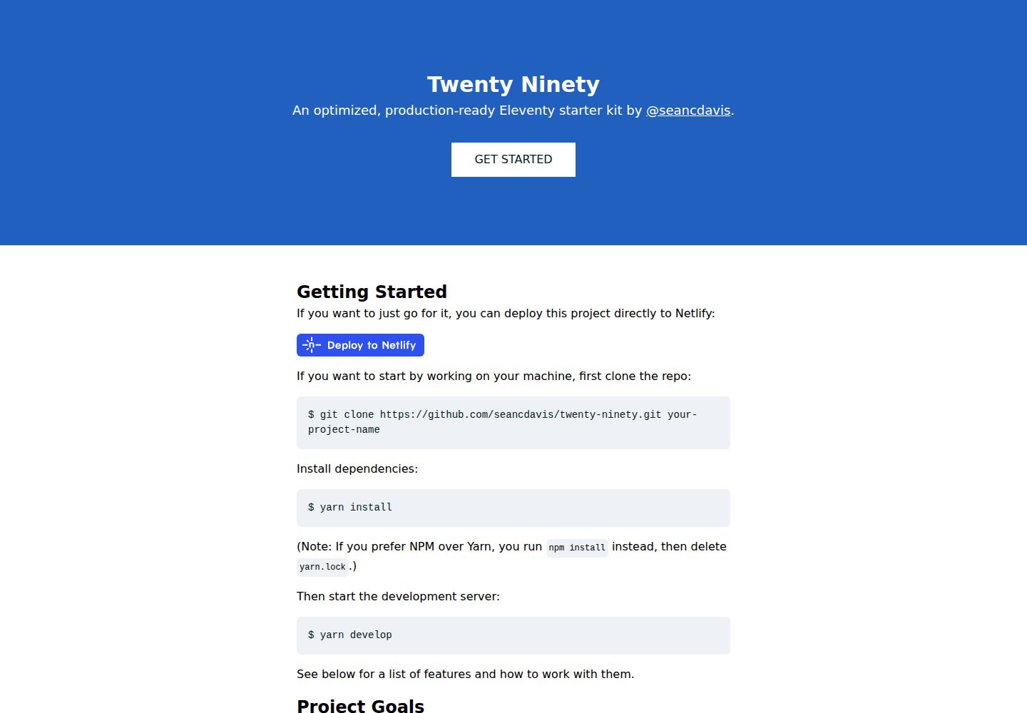 twenty-ninety 网站模板截图