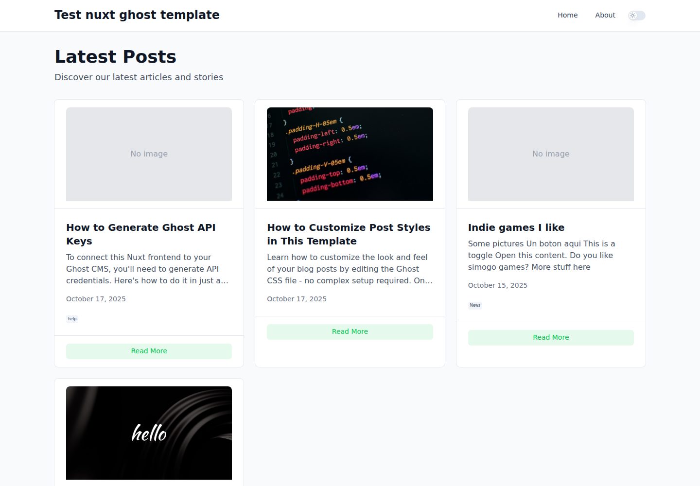 nuxt-template-ghost 网站模板截图