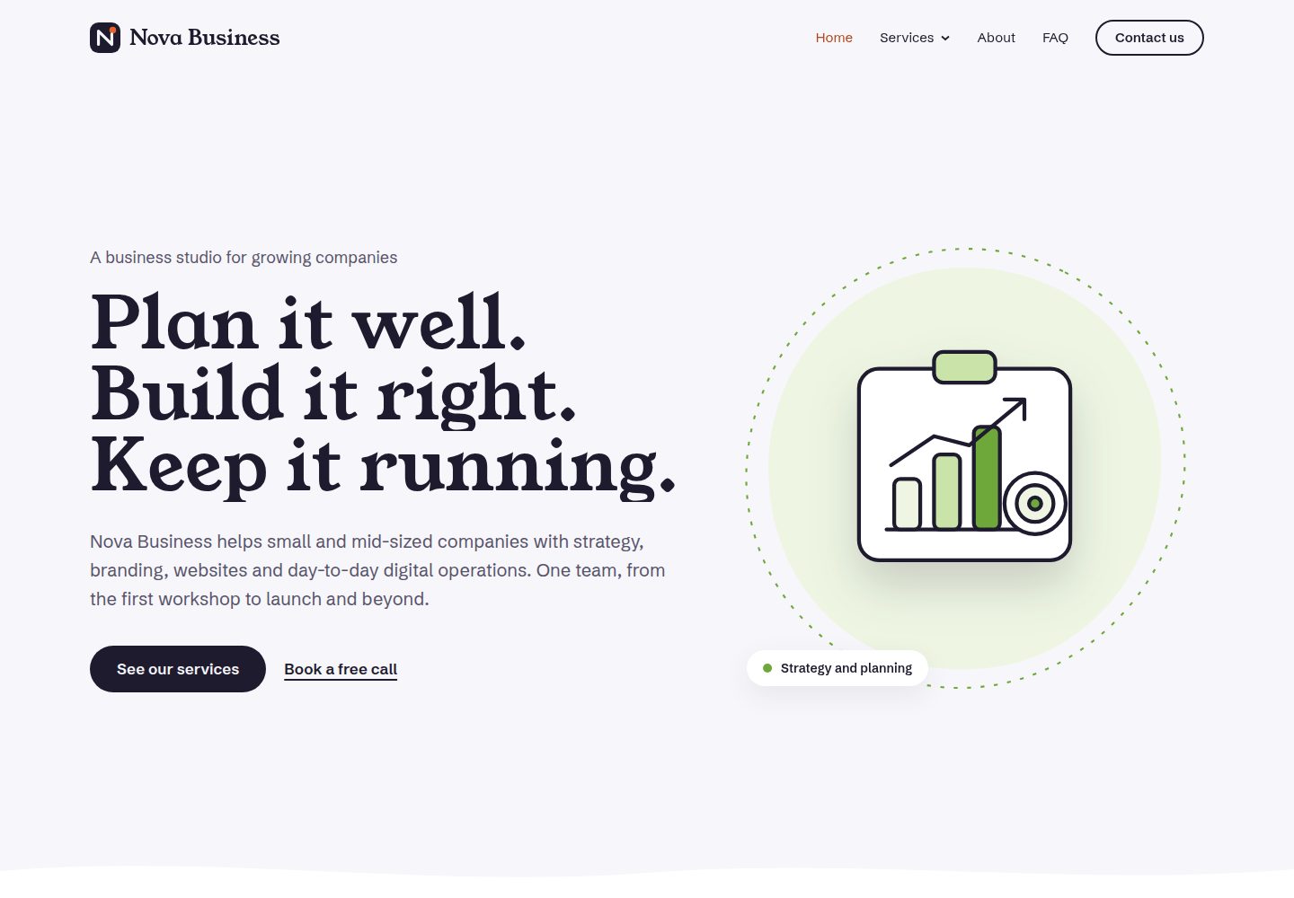 webarray-starter · Desktop homepage