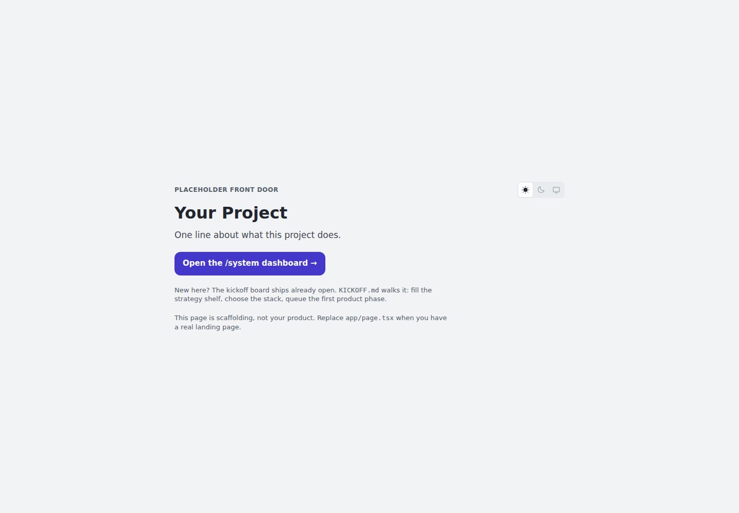 groundwork-template 网站模板截图