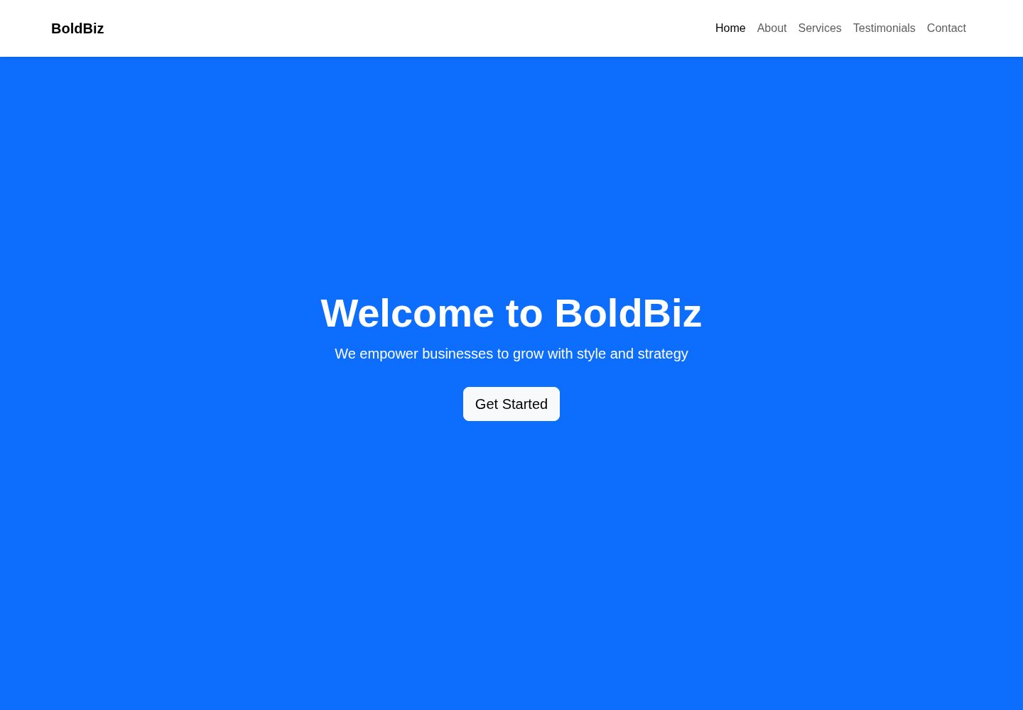 BoldBiz · 桌面端首页