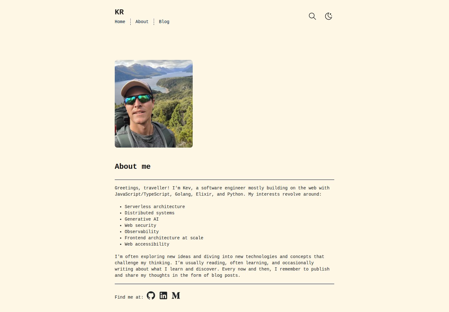 my-website 网站模板截图