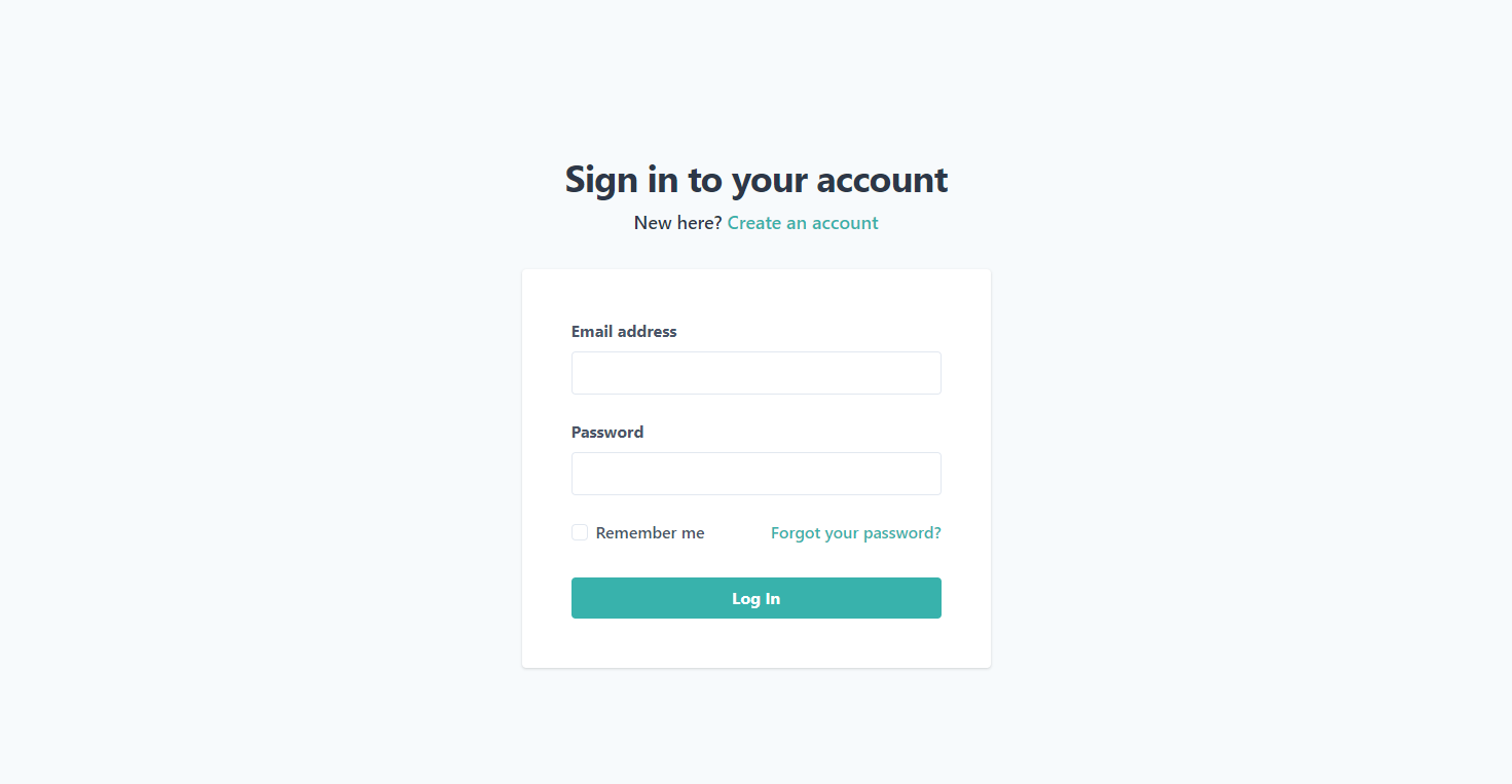 laravel-vue-tailwind-spa 网站模板截图