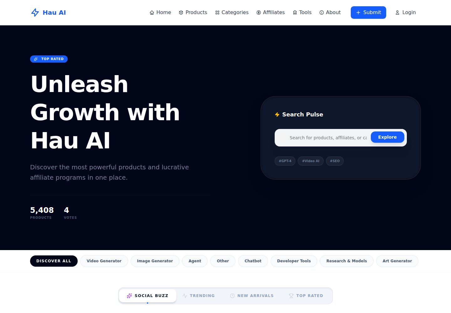 laravel-startup-template 网站模板截图
