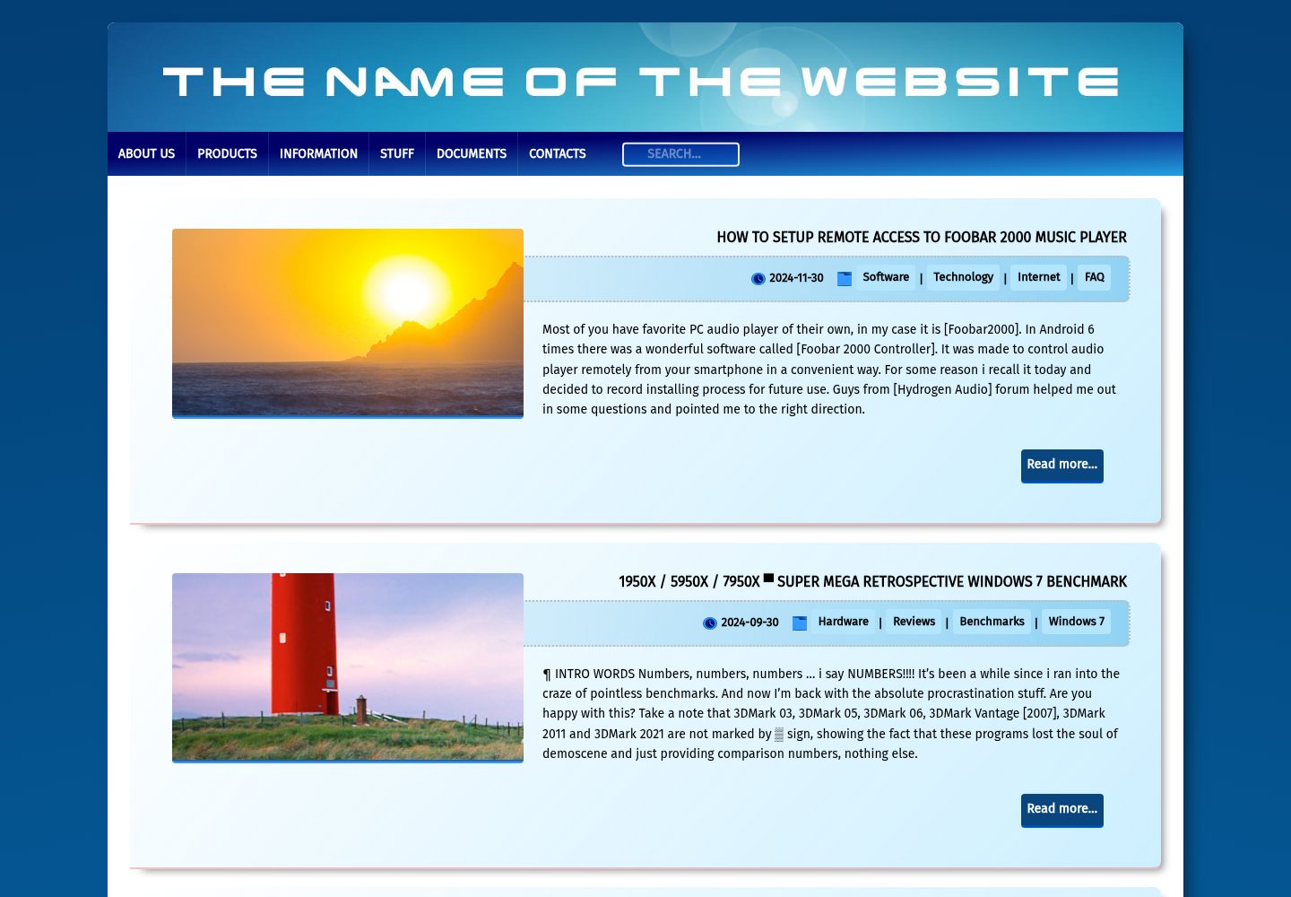 hugo-hacker-testbed-template 网站模板截图
