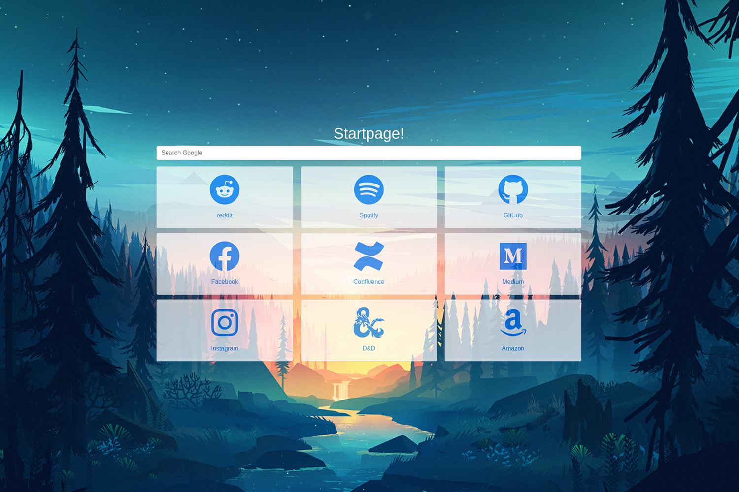 bootstrap-bp-hugo-startpage 网站模板截图