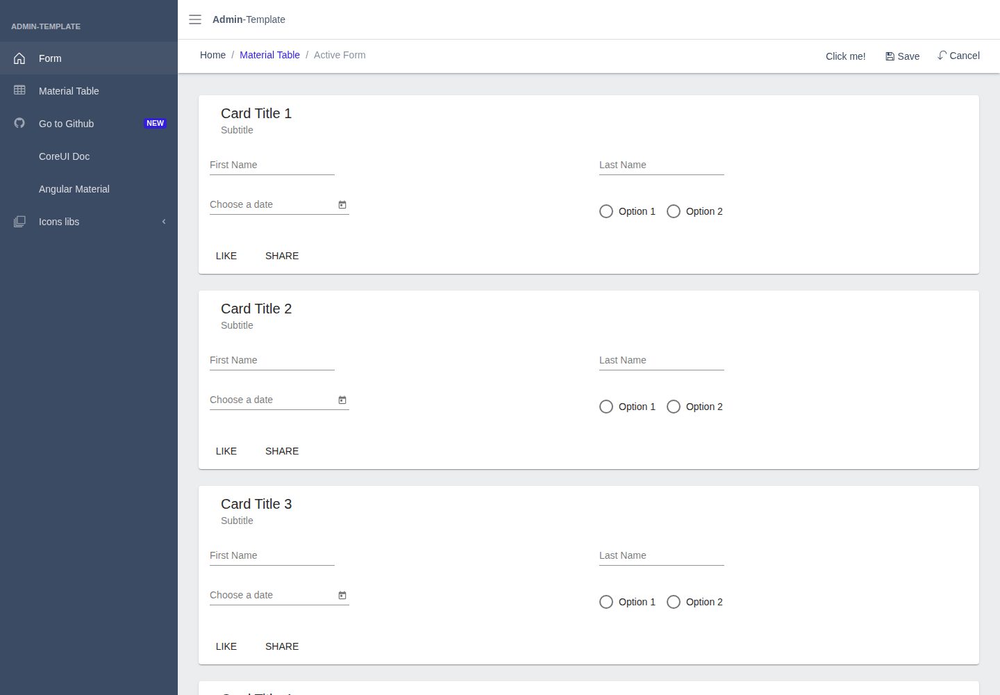 admin-template 网站模板截图
