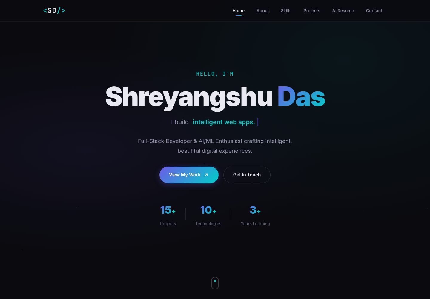 AI-RESUMANY 网站模板截图