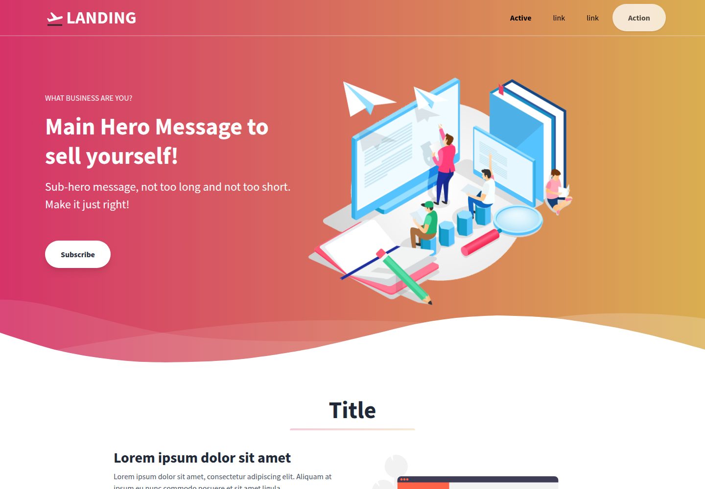 Landing-Page