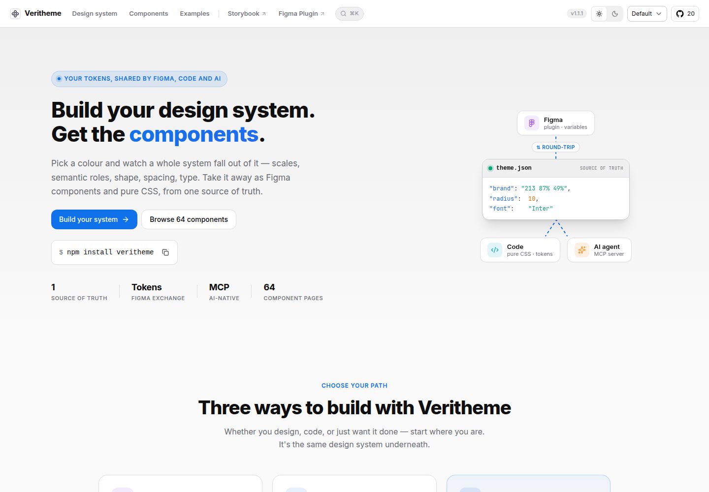florin · Desktop homepage