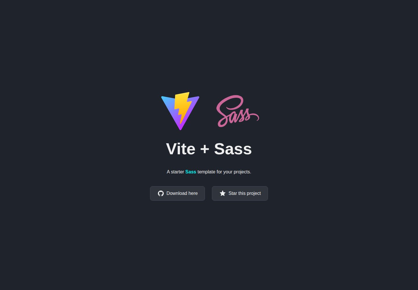 sass-template 网站模板截图