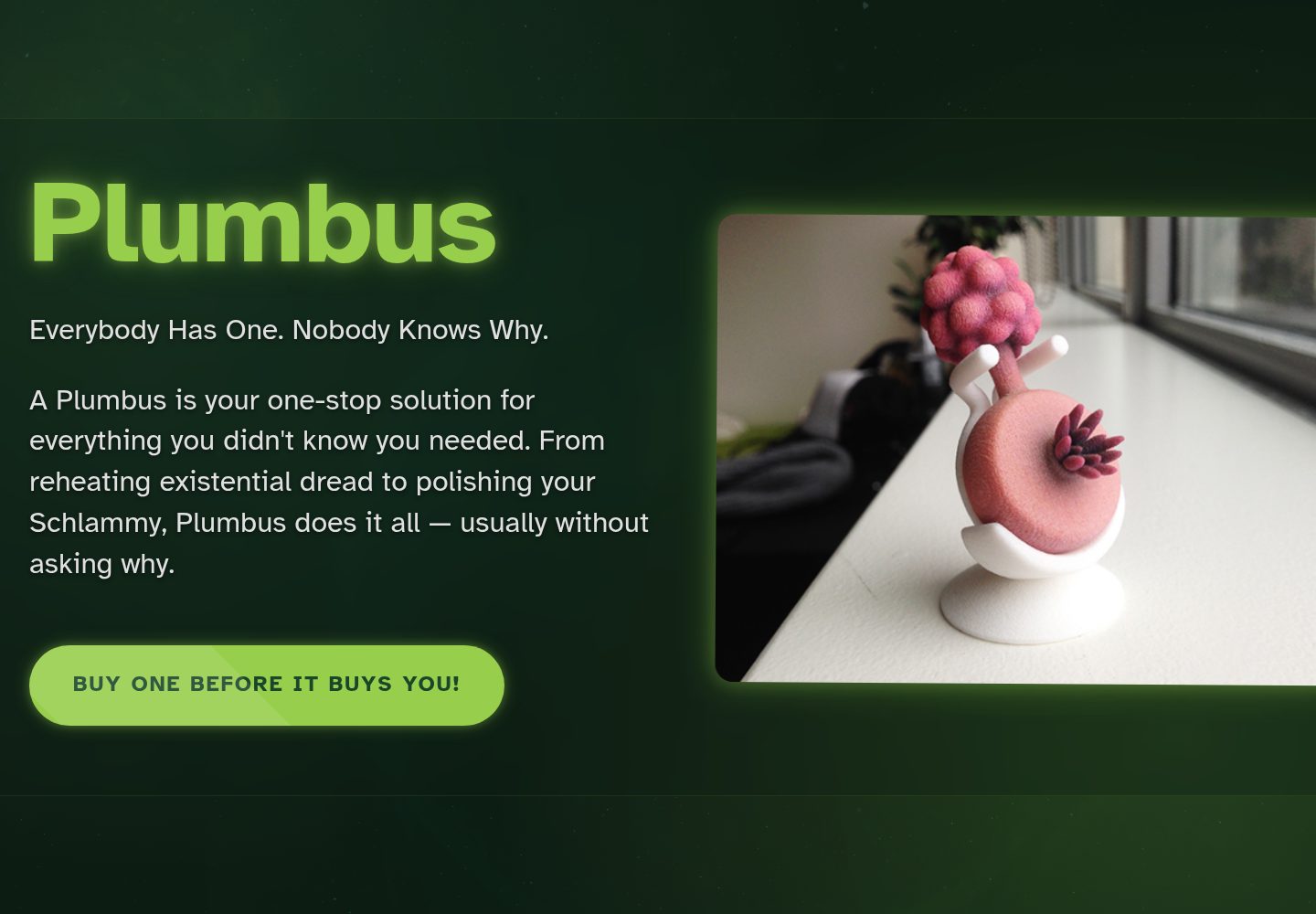plumbus 网站模板截图