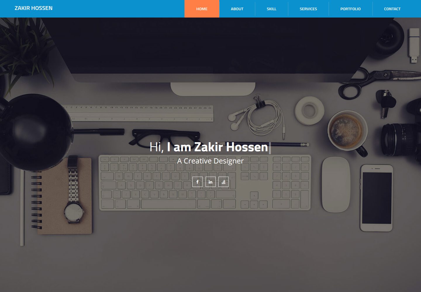 zak-html 网站模板截图