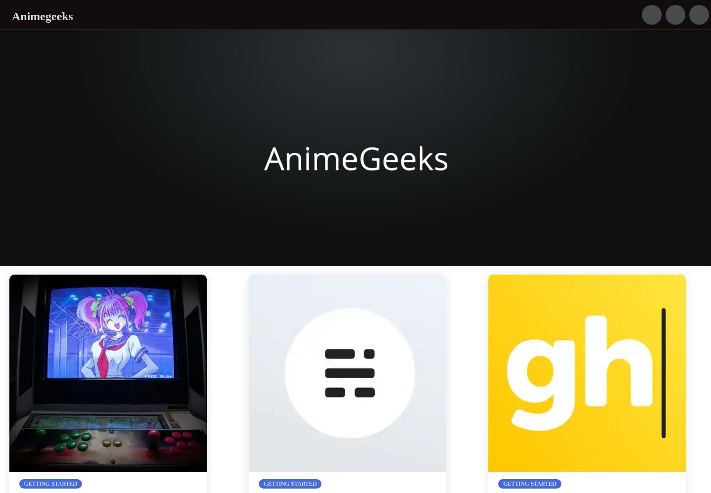 nextjs-ghost-starter 网站模板截图