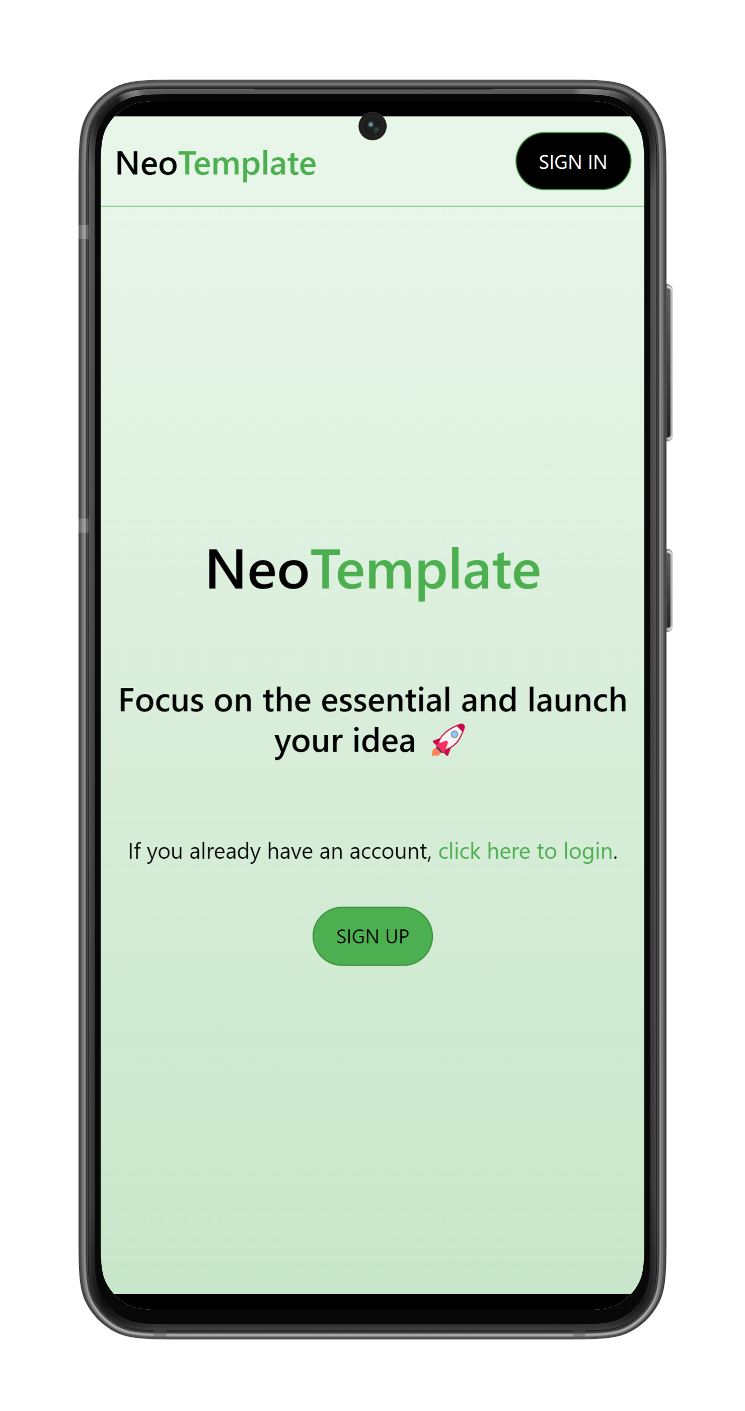 NeoTemplate 网站模板截图